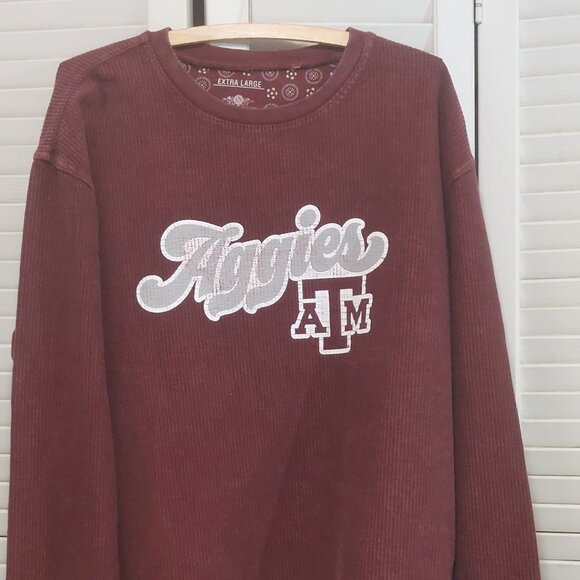 texas A&M Aggies distressed sweatshirt - Picture 5 of 7